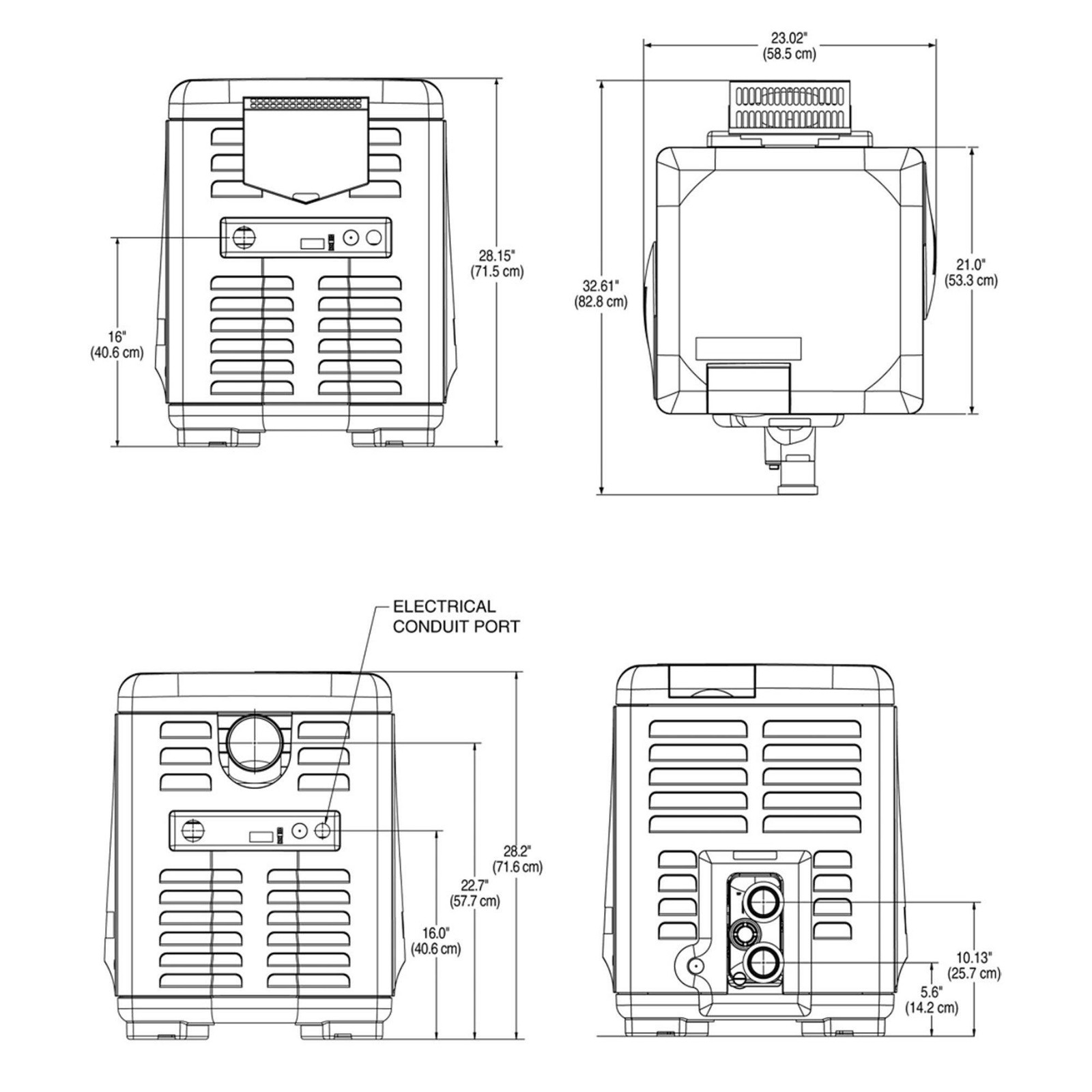Pentair MasterTemp, Low NOx, 400K BTU, Propane Gas, Pool & Spa Heater EC-462029