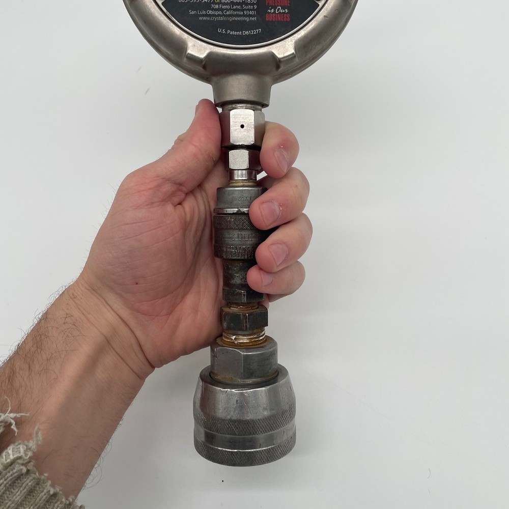 Crystal Engineering XP2i 5000 PSI Digital Test Gauge DataLoggerXP Enabled