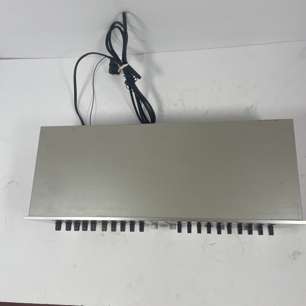 Vintage BSR EQ-110X Stereo Frequency Equalizer - Tested Working