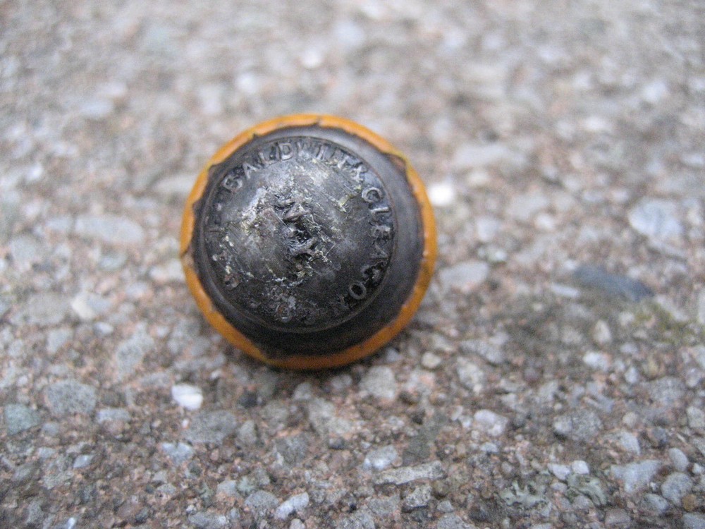 Vintage Andrews Bicycle Celluloid Button