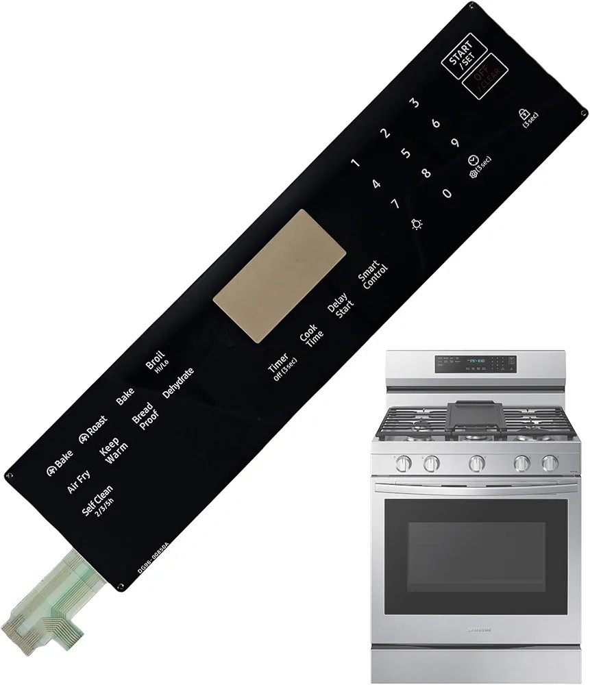 DG96-00850A Range Touch Control Panel Range Membrane Switch Touchpad For Samsung