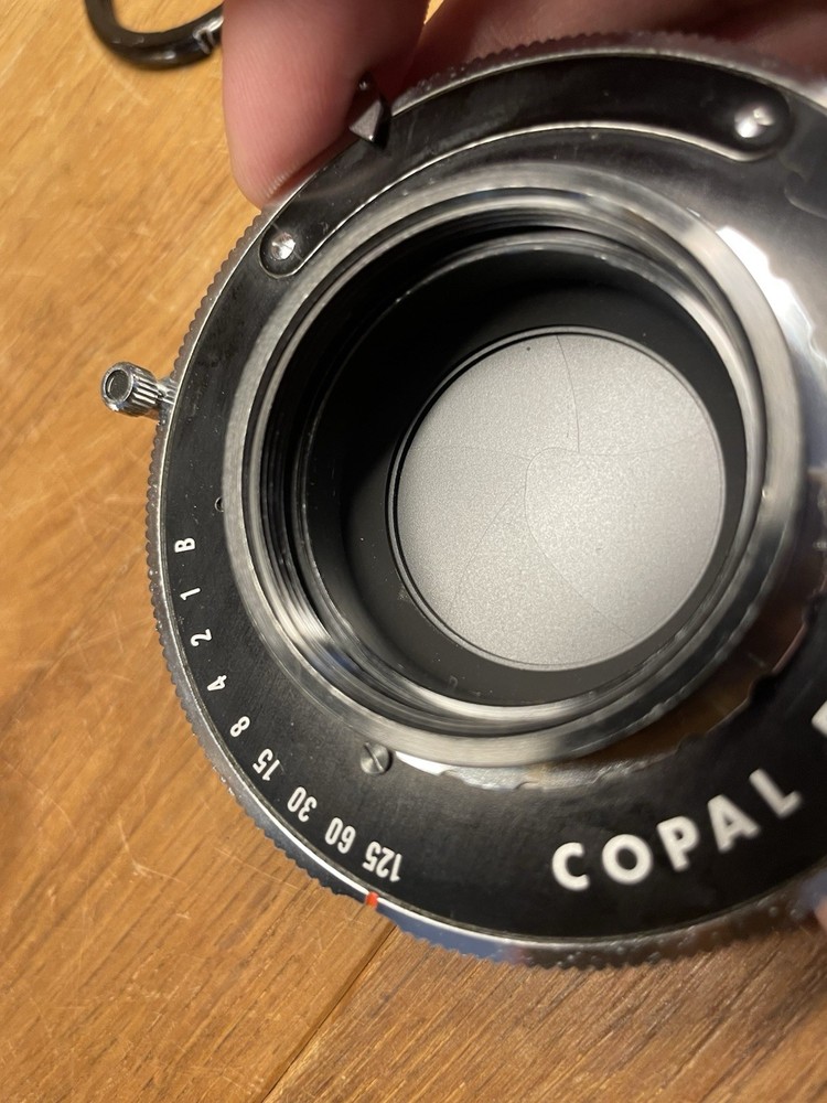 *READ : Mint w/ Lock Ring* Copal Press No.1 Shutter L39 Mount From Japan