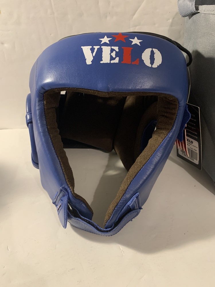 Velo Ahsan Star Head Guard Blue Large