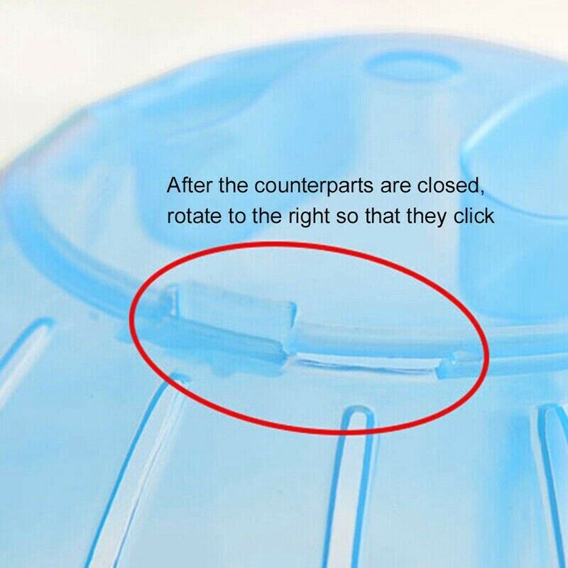 Rat Gerbil Hamster Ball Jogging Mice Rodent Pet Plastic Hamster Solid Exercise