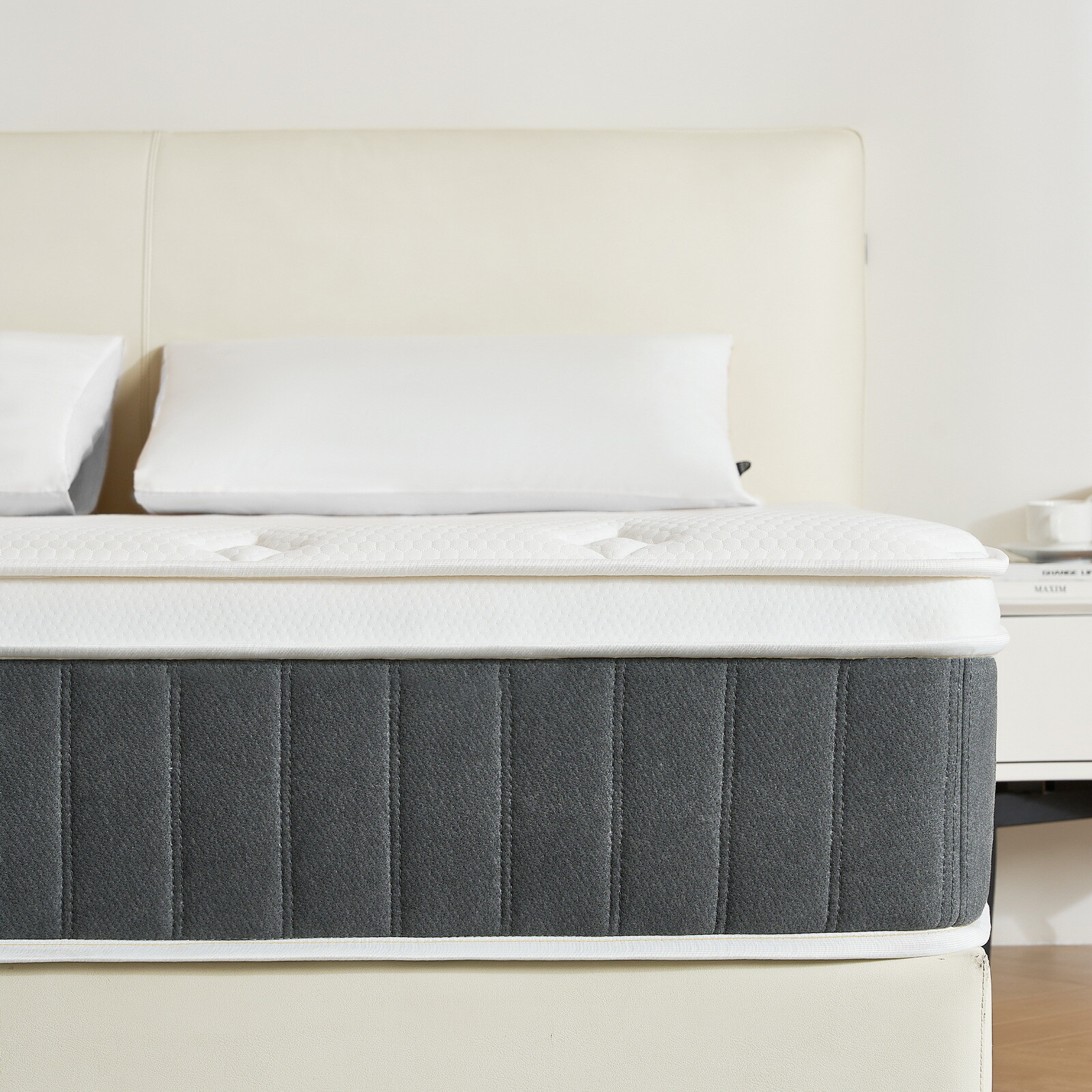 10" 12" 14" Hybrid Spring Gel Memory Queen Mattress Twin Full King Size In A Box