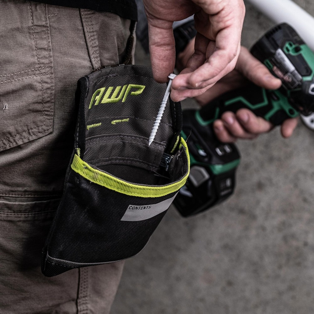 AWP TrapJaw Small Tool Pouch: Clip-On, Spring Closure, Tactical, Durable Holder