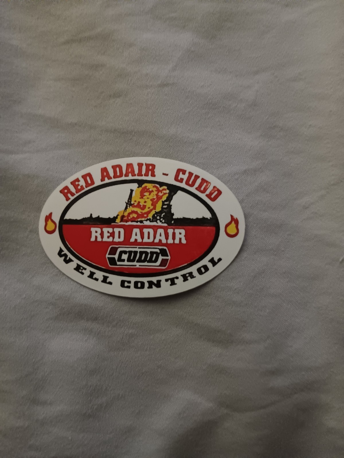 oilfield sticker Red Adair/Cudd