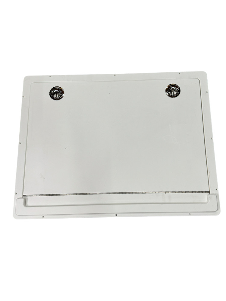 31" x 24" White Hinge Door with Non Locking Latches