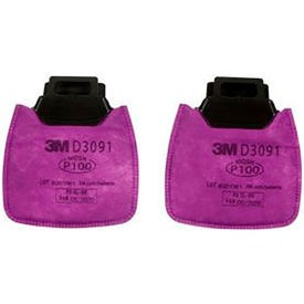 3M Secure Click Particulate Filter P100 D3091 For NIOSH-approved Secure Click