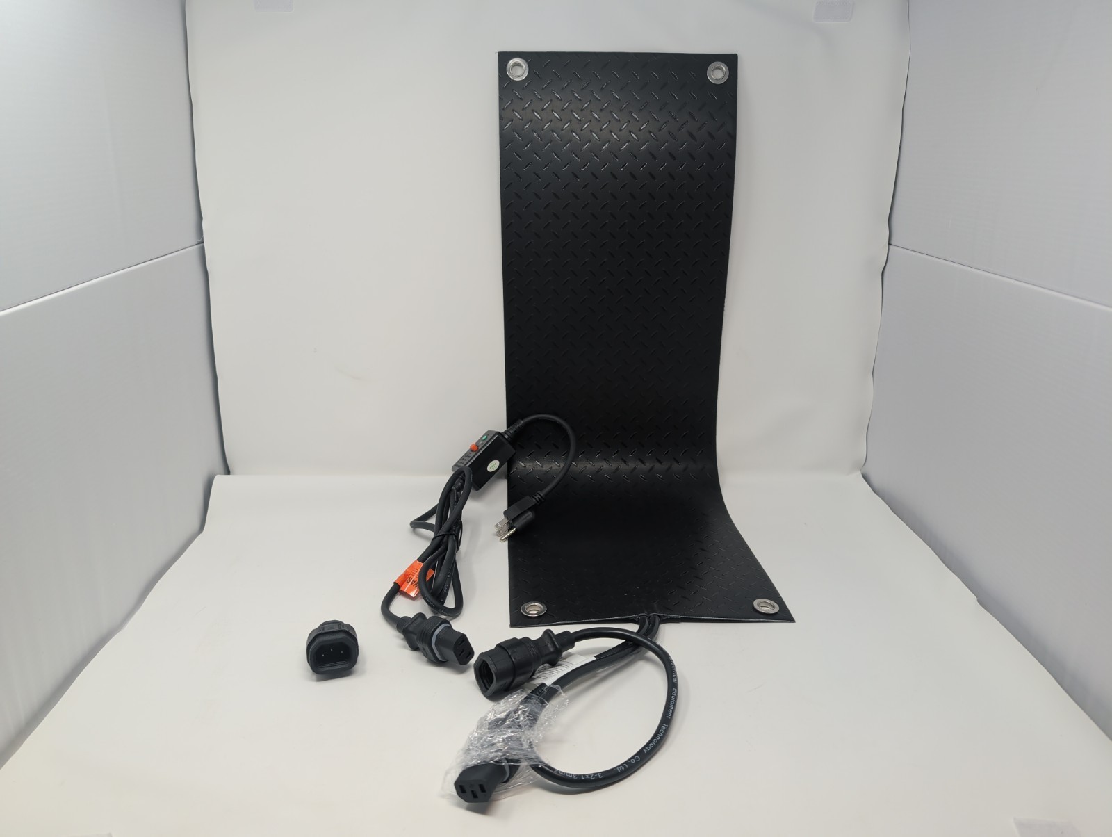 Heated Snow Melting Mats for walkways Stairs- Outdoor Heated Mats- 10in x 30in