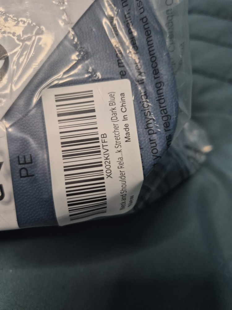 RESTCLOUD/C-shaped Cervical Traction Device/DARK BLUE/NEW