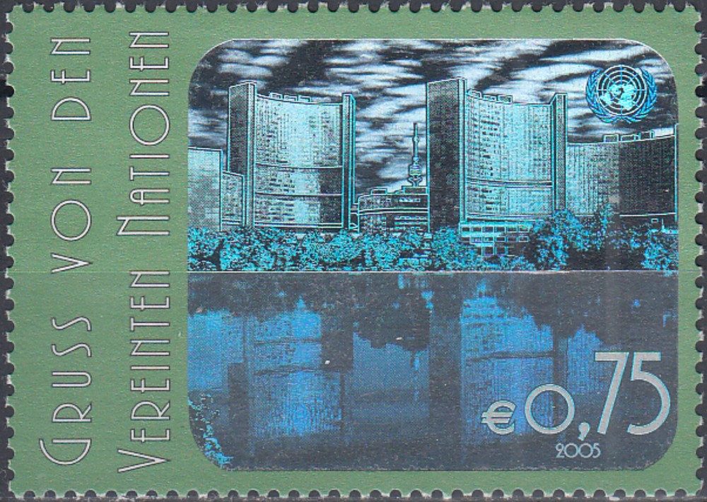 UN-Vie Defin Hologram 2005 MNH-3 Euro