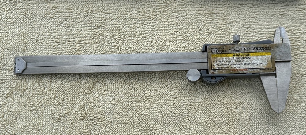 PITTSBURG ELECTRONIC 0-150MM DIGITAL CALIPER