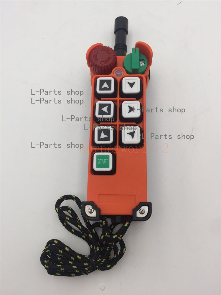 F21-E2 6 Buttons 1 Speed Industrial Wireless Hoist Crane Remote Control Switch