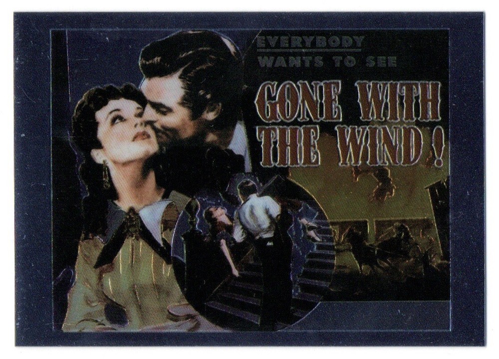1996 DUOCARDS GONE WITH THE WIND CHROMIUM #C1 THE CAST
