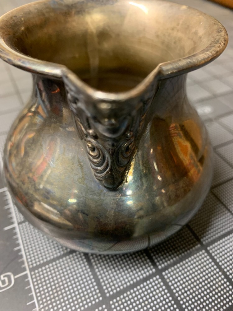 Antique Waldorf Silver Plated Cream Pitcher