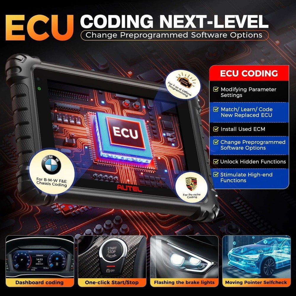 Autel MaxiSys MS906 Pro Coding Full System Diagnostic Scanner Tool as MK906S PRO