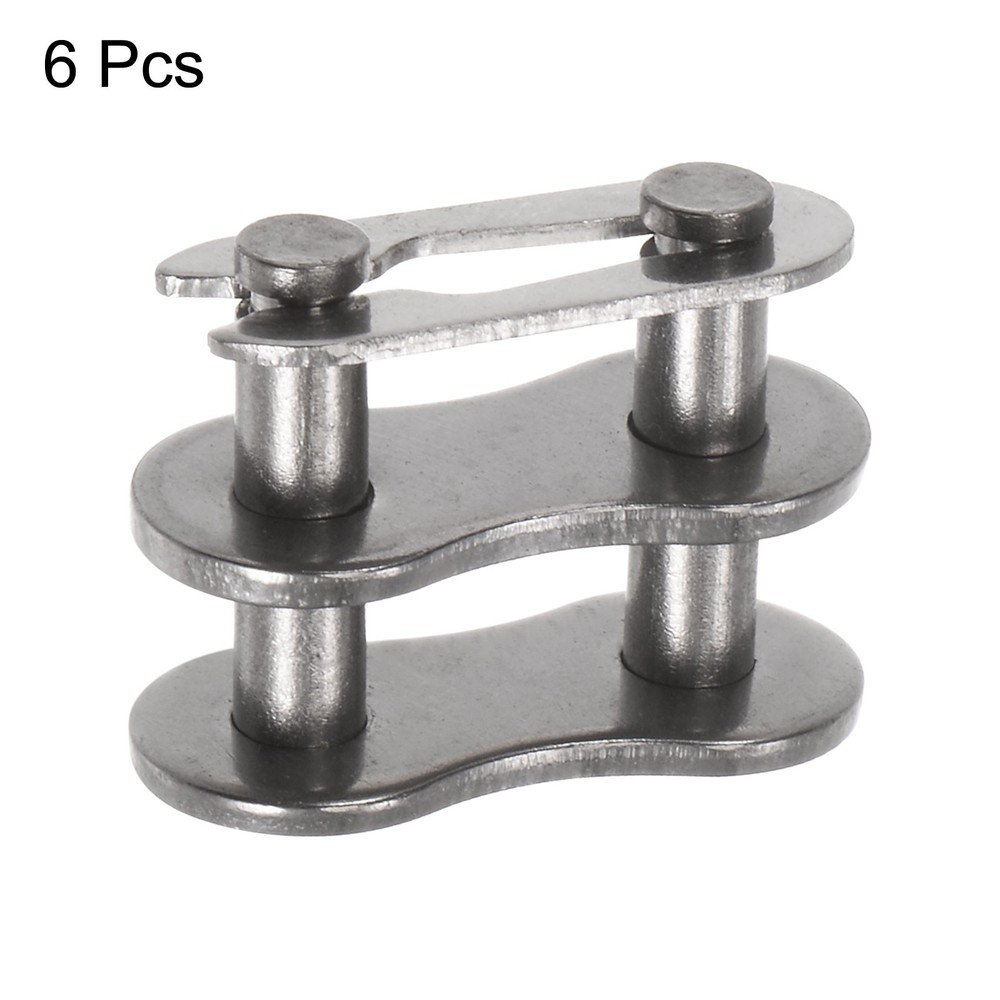 6X #40 Chain Master Connector Link Roller 1/2" Pitch Split Links for 08A Chain