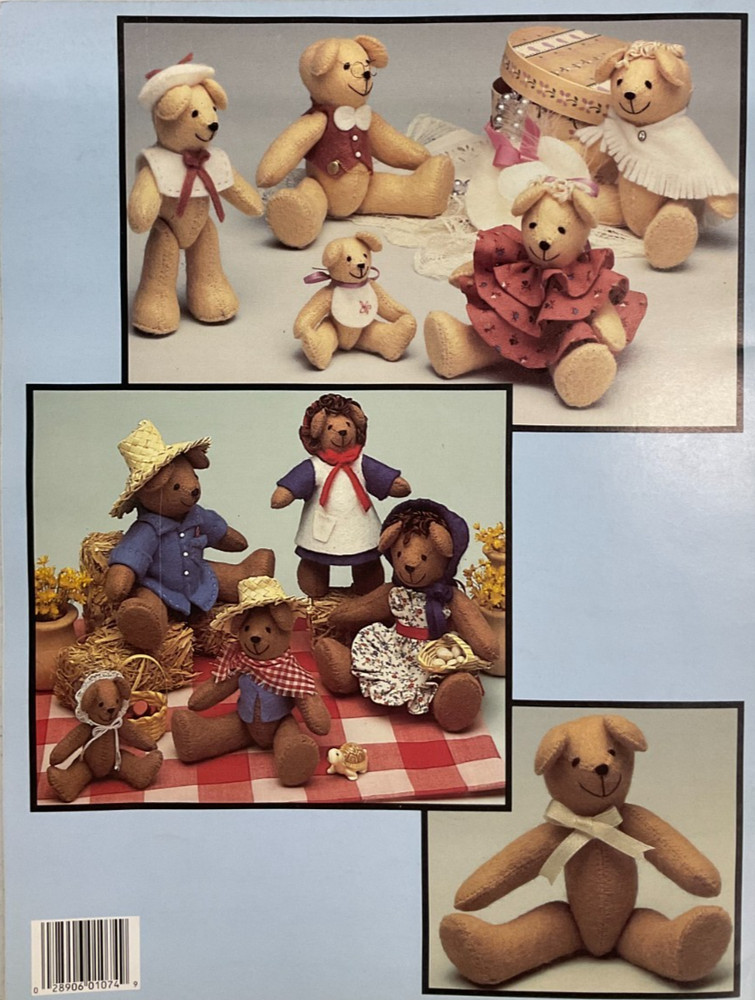 LEISURE ARTS LEAFLET #1074 - BEAR FOLK