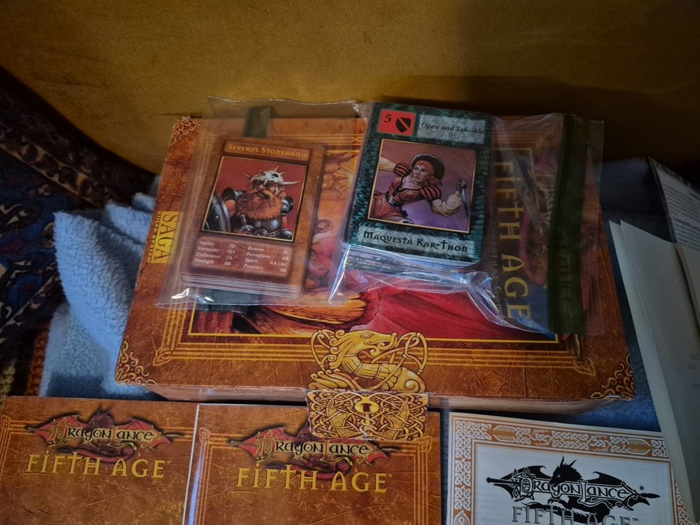 DragonLance Fifth Age Box Set 1998 AD&D TSR — Complete