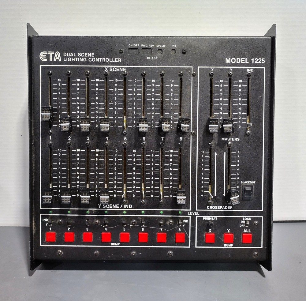 ETA Model 1225 Professional Dual Scene Lighting Controller - Untested