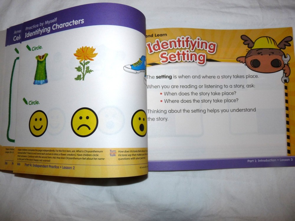 Ready Common Core K/Kindergarten Reading Instruction Book