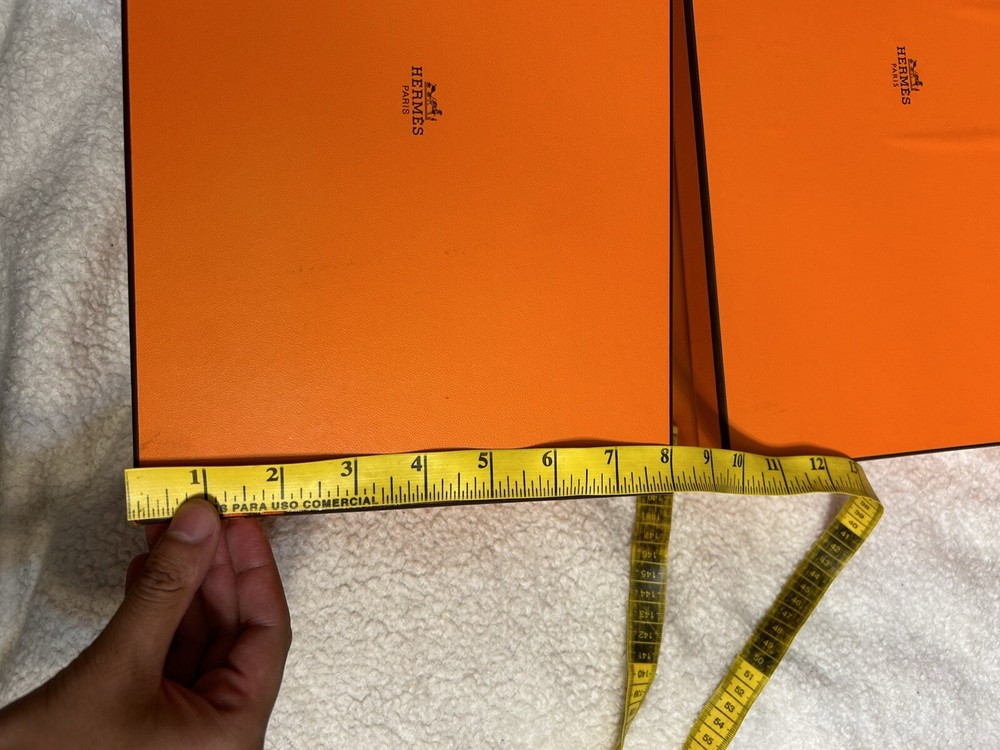 Authentic Hermès Empty Orange Gift Box Set (3 Boxes)