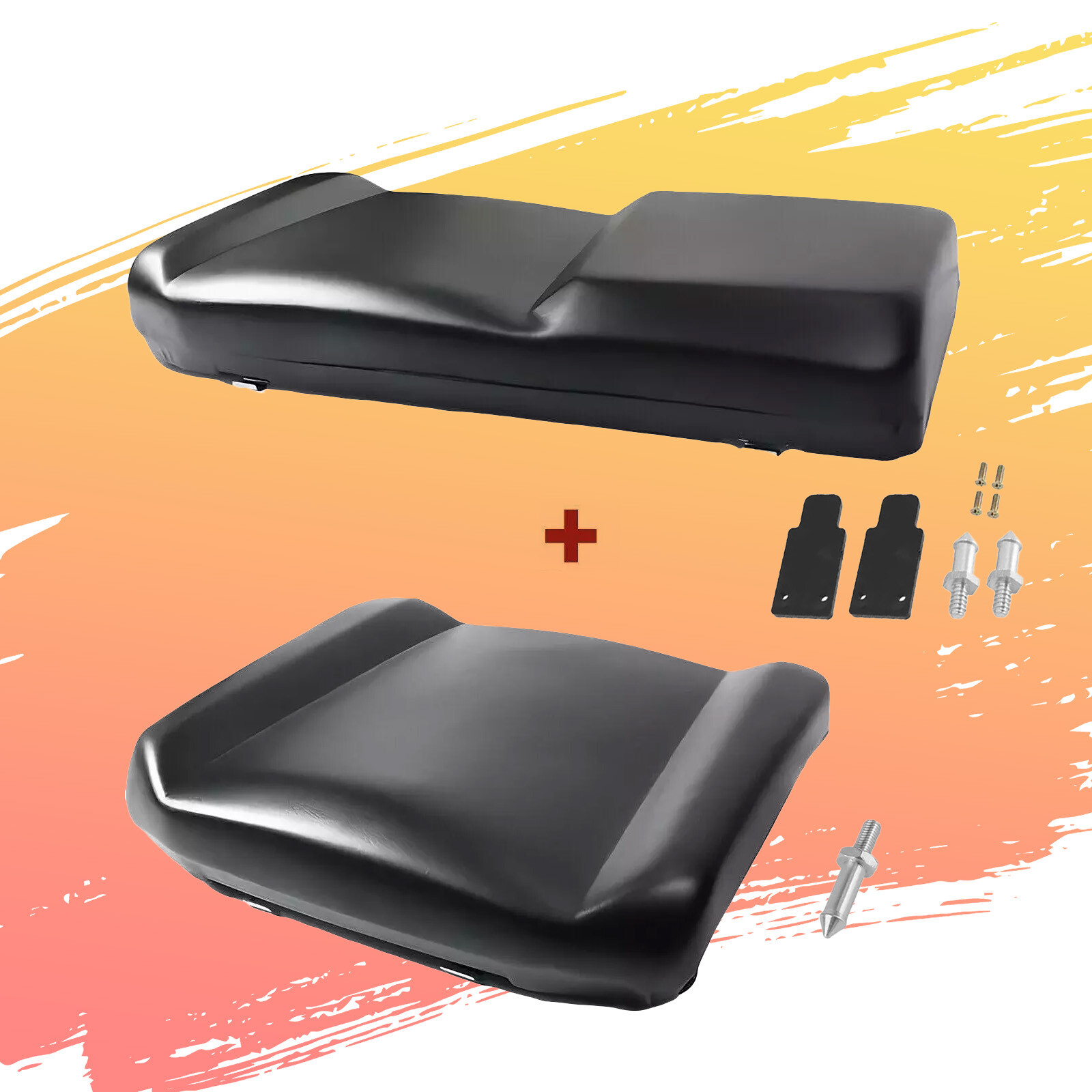 Driver & Passenger Side Front Seat Bottom For Polaris Ranger XP 900 2013-2018