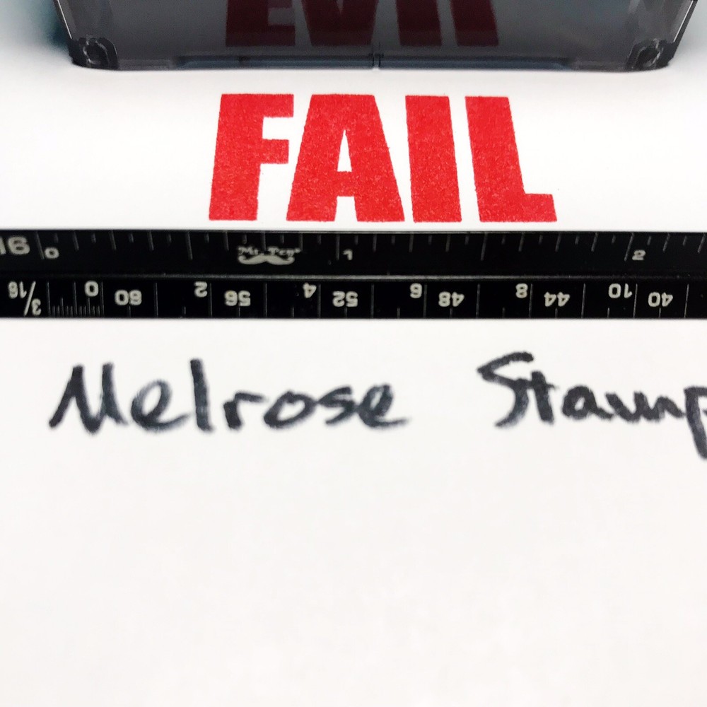 Fail Rubber Stamp Red Ink Self Inking Ideal 4913