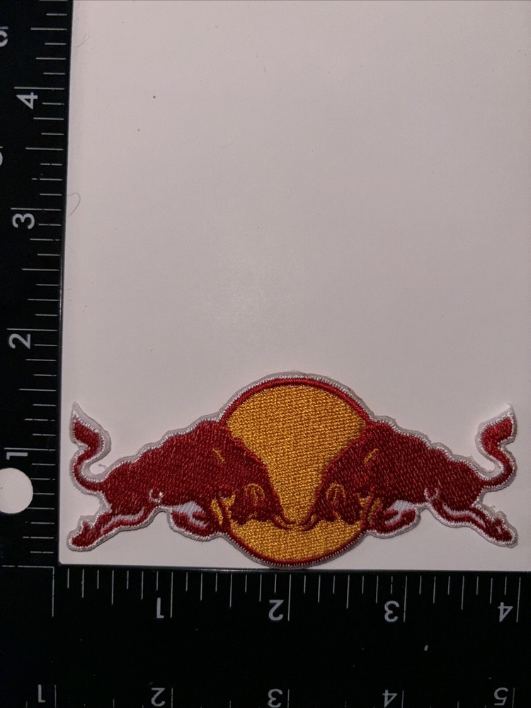 Red Bull Iron On Patch