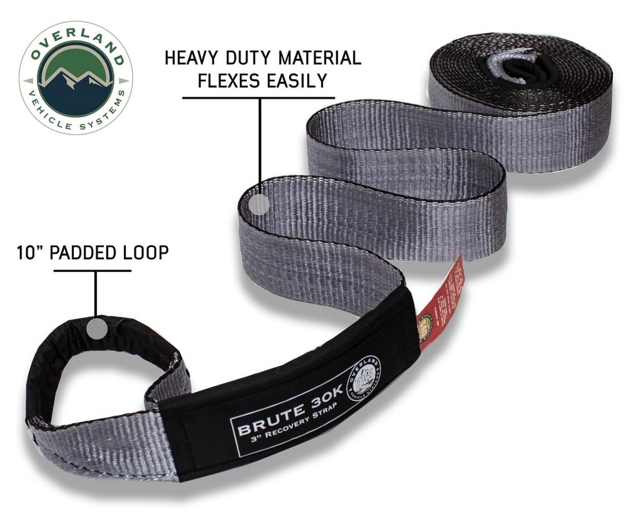 Overland Vehicle Systems Tow Strap | 19069916