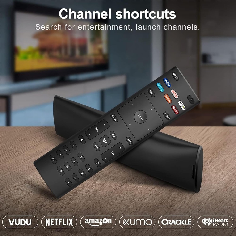Remote for Vizio Smart TV Remote, 2-Pack Universal Replacement Select Color