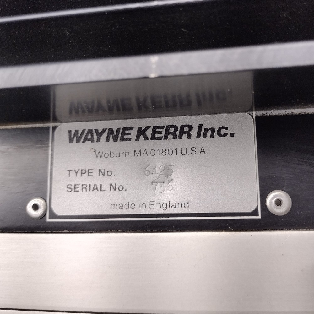 Wayne Kerr 6425 Precision Component Analyzer w/ Power Cord - See Display - USED