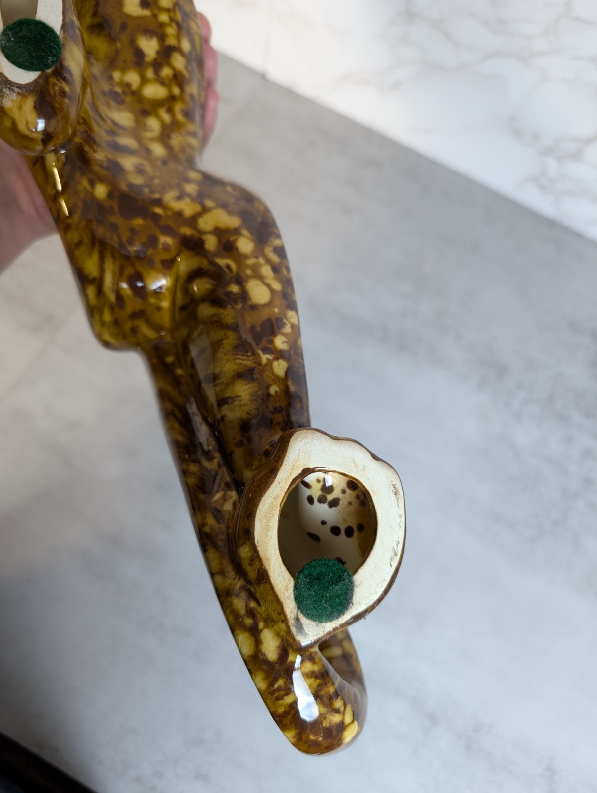 Rare ROYAL HAEGER Art Deco Stalking SPOTTED Leopard 24" BEAUTIFUL