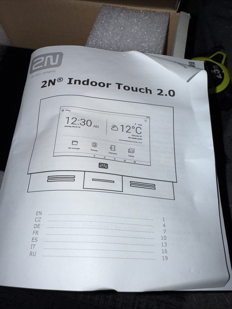 2N Indoor Touch 2.0