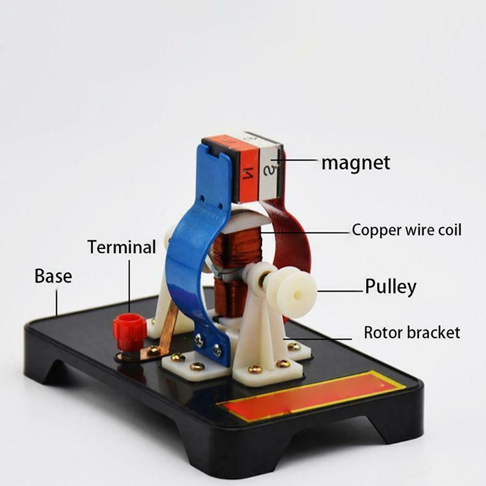 DIY Simple DC Electric Motor Model Physics Science Educational Toy Assemble Kit