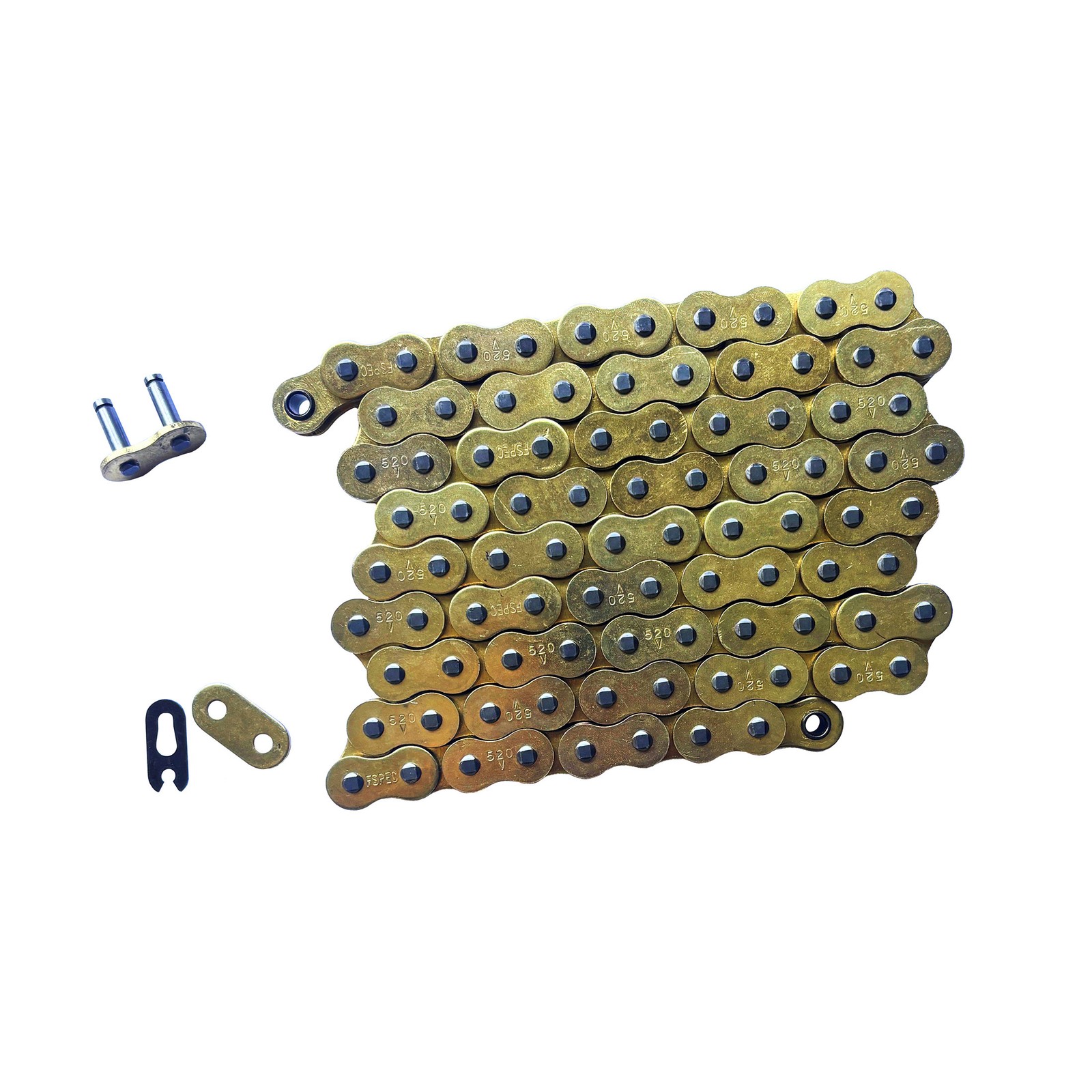 Gold 520x90 Non-Sealed Drive Chain for Honda ATC250R fits 1983-1984 Models