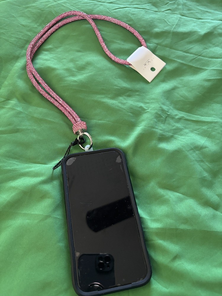 Rhinestone Crossbody Phone Strap