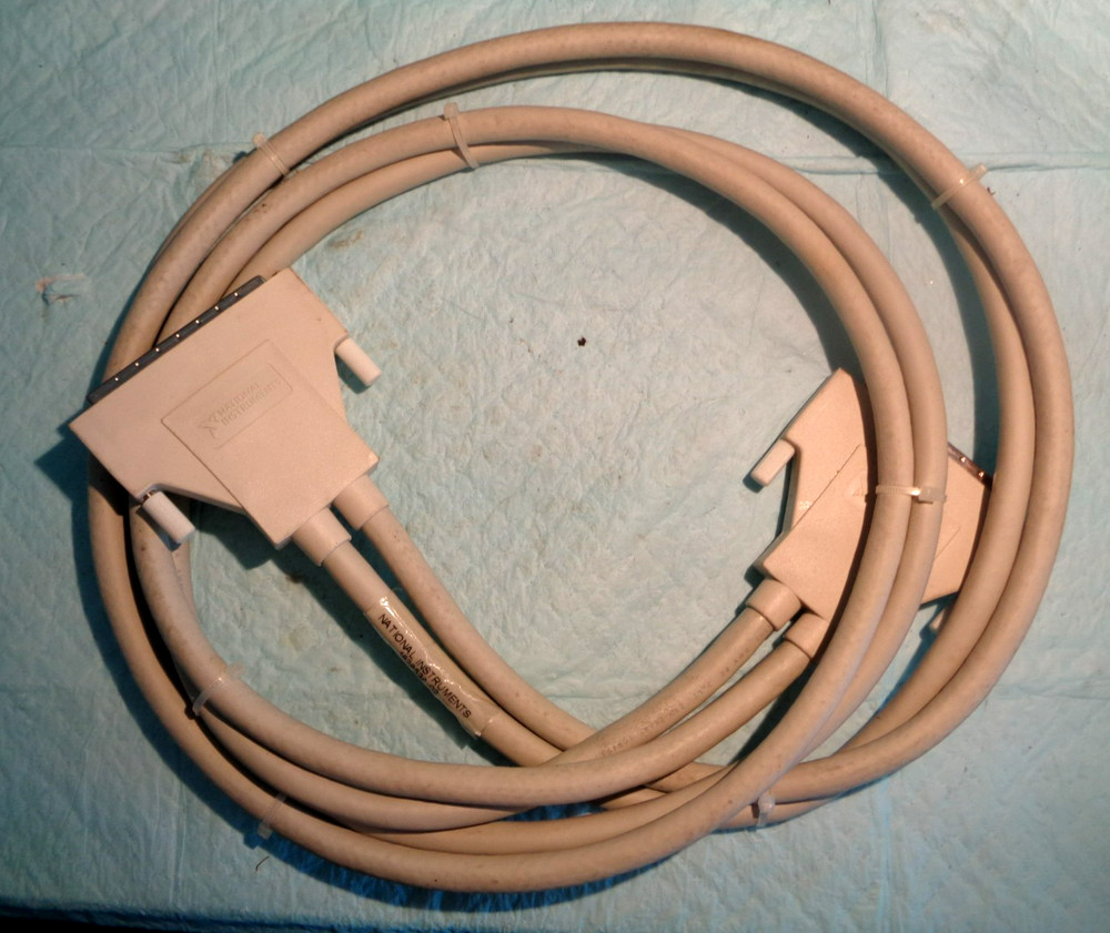 National Instruments 182853A-02 Shielded Meter Adapter Cable 2 Meter Length