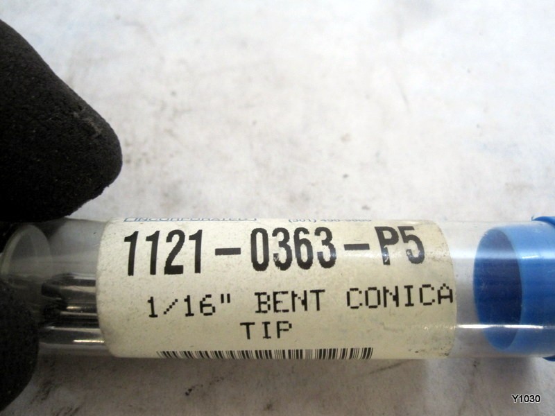 PACE 1121-0363-P5 Soldering Tip, Bent Conical, 0.40mm, 5/Pkg