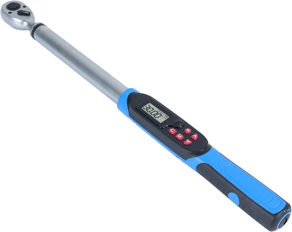 Digital Torque Wrench with Data Logging & LED Alarm for Precision Use