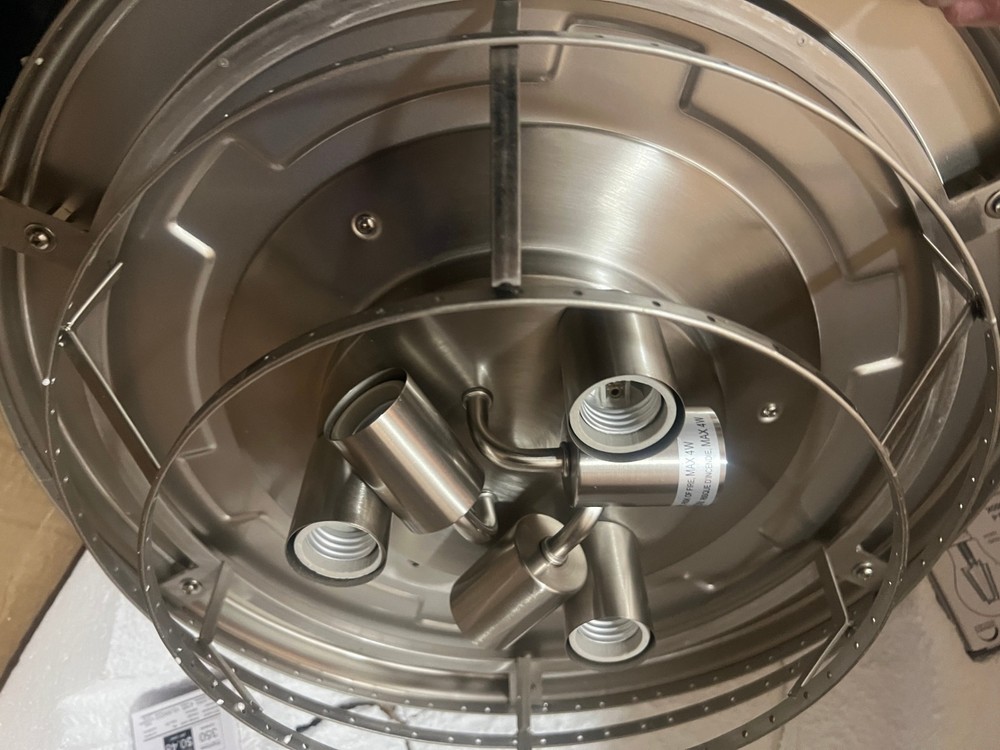 Craftmade SOF42BNK3 Sofia 42" 3 Blade Indoor Smart LED Ceiling Fan