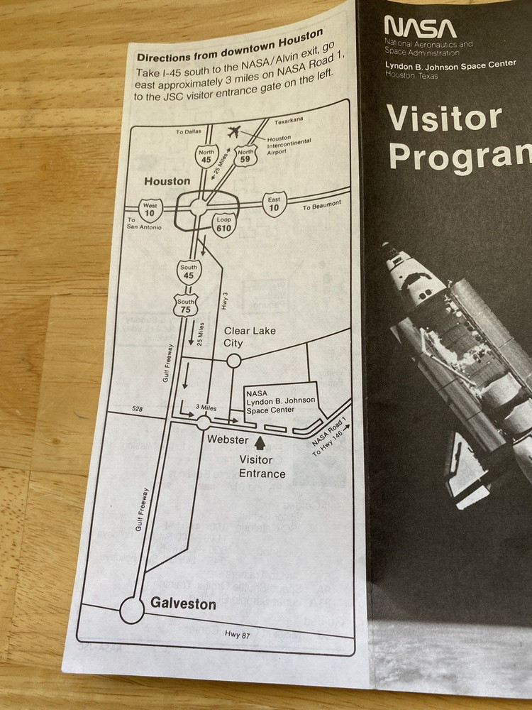 NASA LBJ Space Center Visitor Program