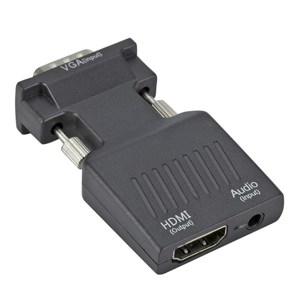 VGA Input To HDMI Output Adapter+ Audio Cable+USB Cable For Win7/8/10