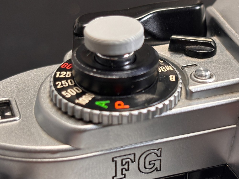 3 pieces Camera Soft Shutter Release Buttons for Cameras - Gray