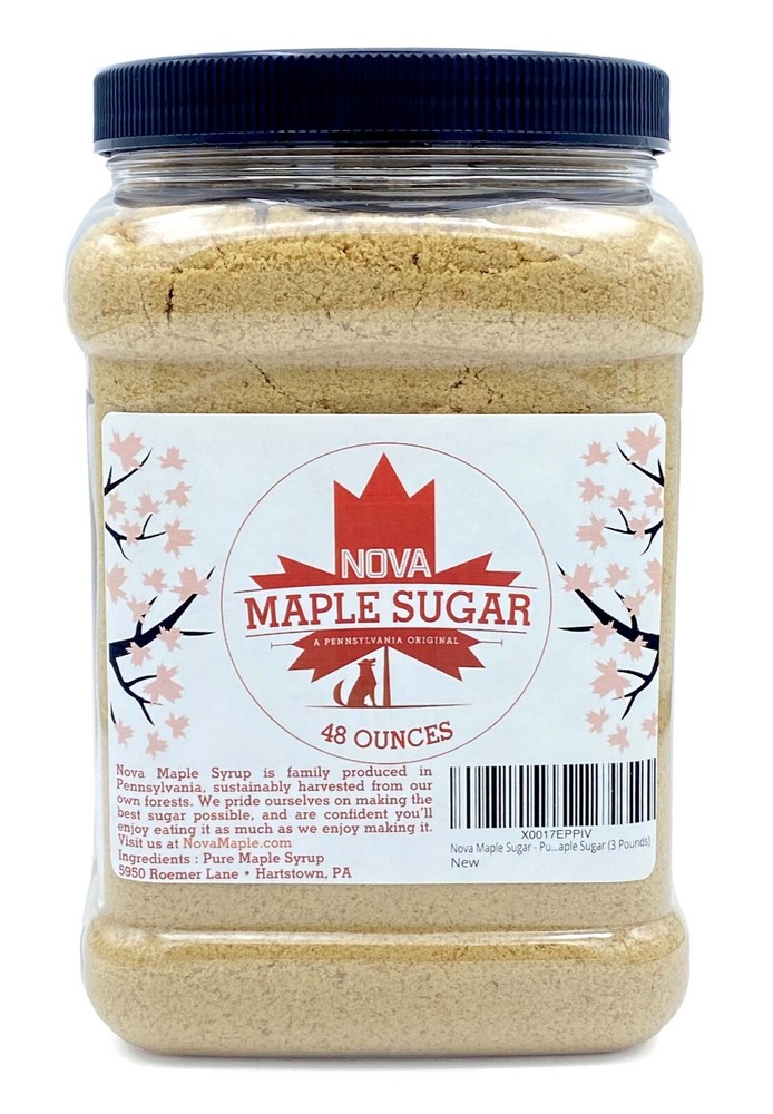 Nova Maple Sugar - Pure Grade-A Maple Sugar