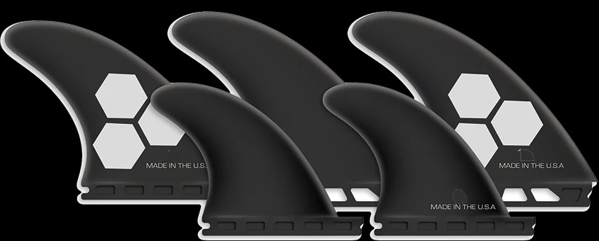 Channel Islands FRP 5 Fin 1 Tab Set