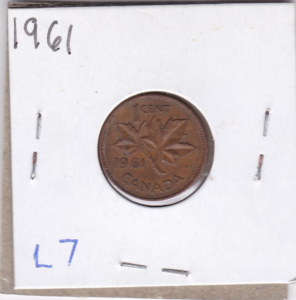 1961 Canada One Cent L7