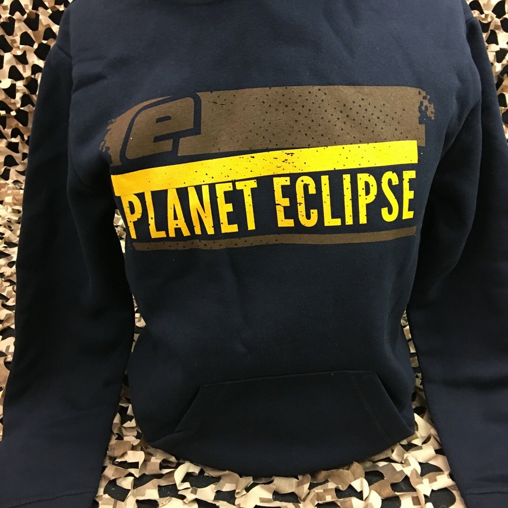 NEW Planet Eclipse Derail Hooded Sweatshirt - Navy - Medium