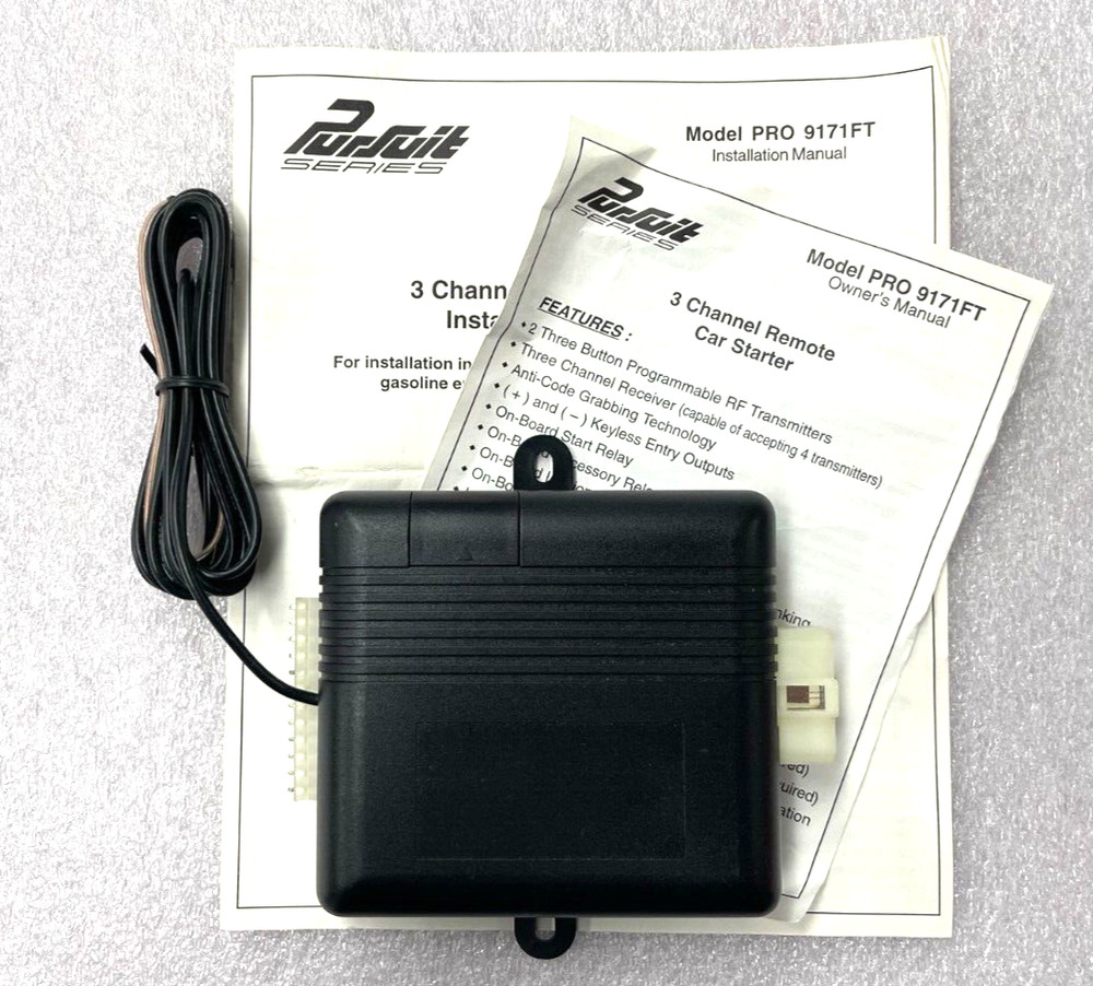 Pursuit PRO-9171FT Security Remote Start System Replacement Module ELVAR6B